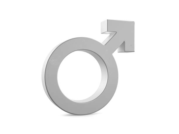 istock Metal gender man symbol 2181150878