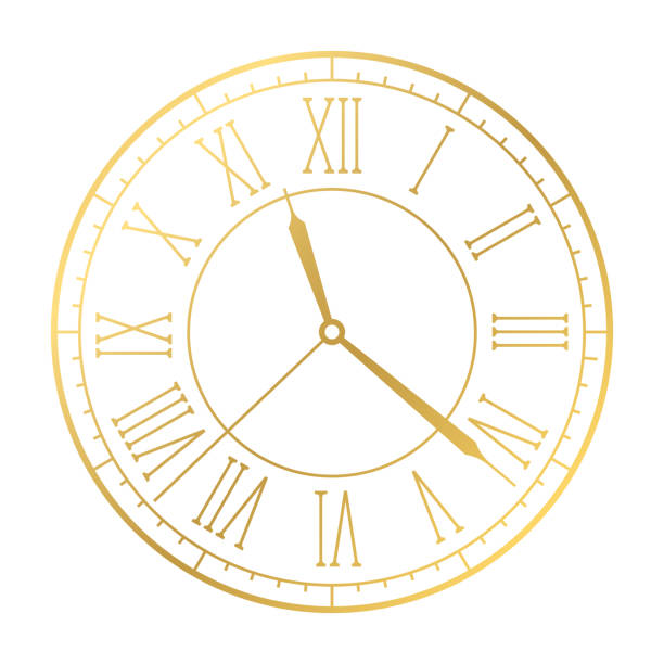 Free Stock Photo of Antique wall clock with Roman numerals | Download ...