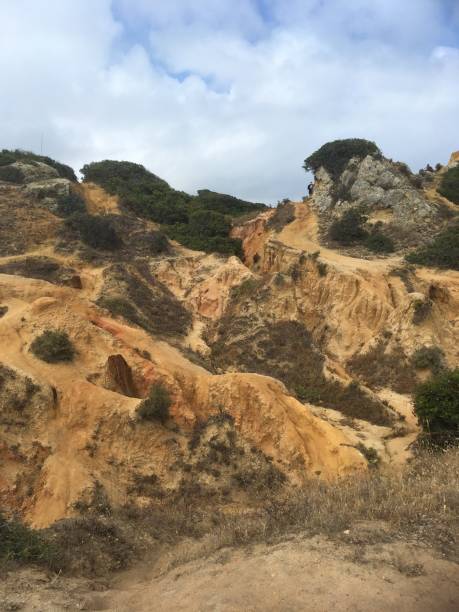 istock Cliff with vegetation and blue sky 2181172773
