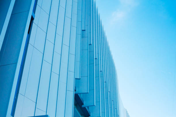 istock Detail of modern facade in sky 2181186689