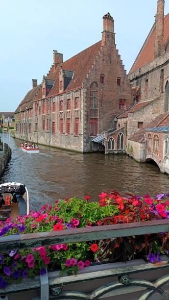 istock View of Bruges by canal 2181188549