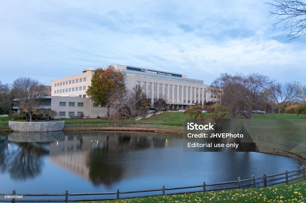 Hanover Insurance Background Hanover Insurance Group Headquarters In Worcester Ma Usa Stock Photo ...