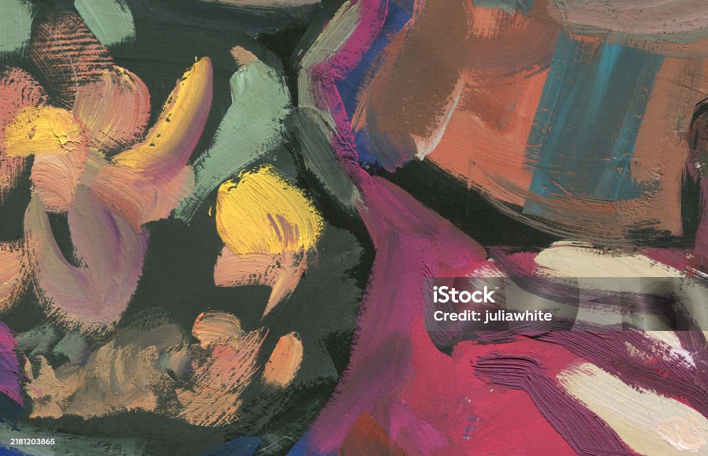 Dynamic Mood Abstract Expression For Background Emotional Painting ...