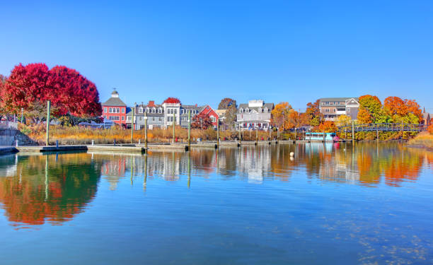 Autumn in Milford, Connecticut
