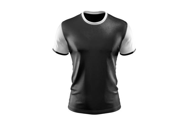 istock Black and White Blank T shirt mock up 2181209914