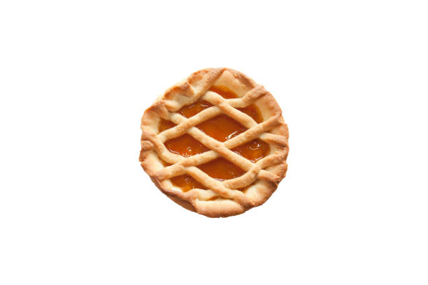 istock Jam tartlet in white background 2181210784