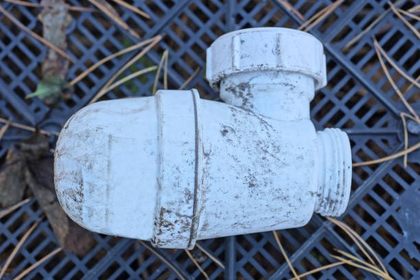 old Soviet metallic siphon on white background. retro, vintage.