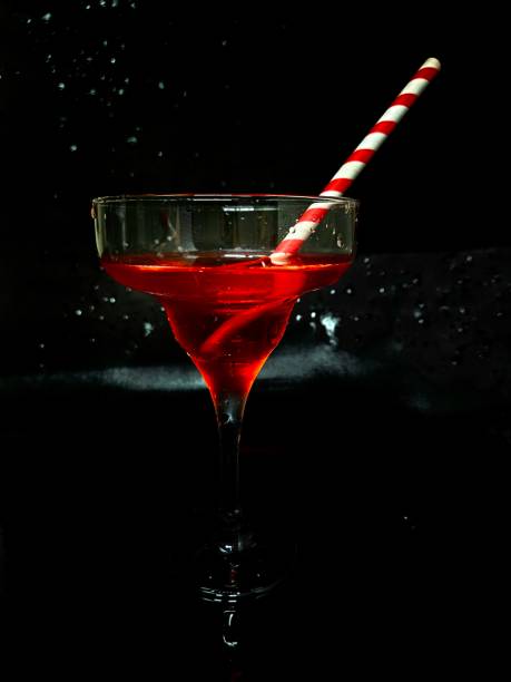 Cups with straws are practical and stylish!