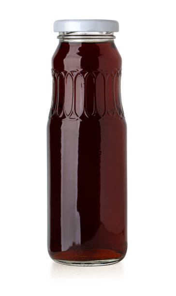 istock glass bottle with juice 2181229678