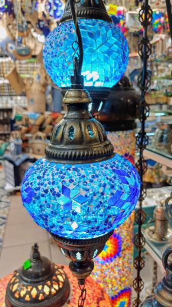 istock decorative colorful crystal lamps lighting 2181232103