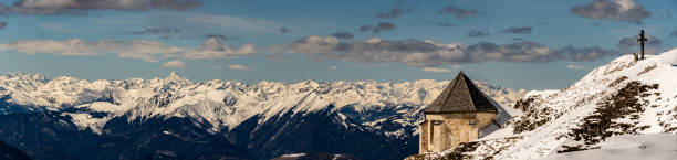 istock Winter view over the Alps from Mount Dobratsch 2181246867