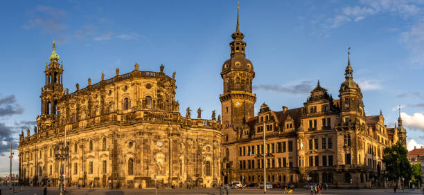 istock View over the historical royal square in Dresden 2181246882