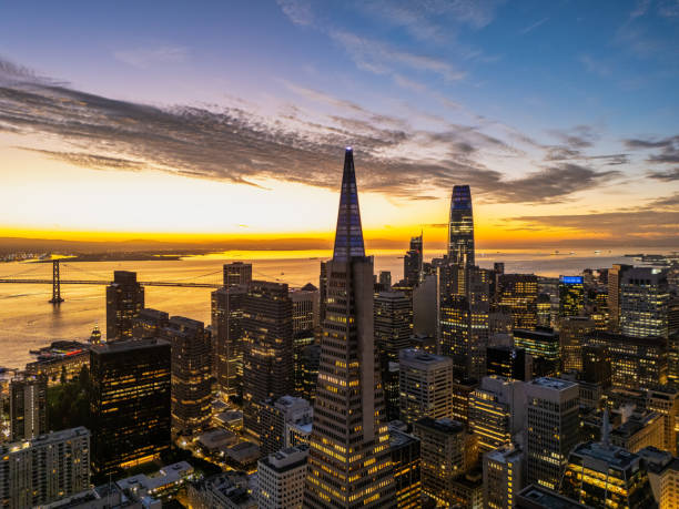istock San Francisco Financial District at Sunrise 2181259126