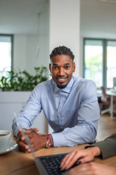 istock Confident Black Businessman in a Working Environment 2181263769