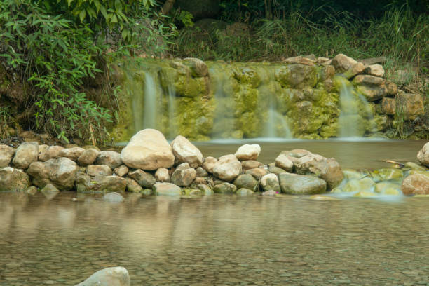 istock A small waterfall along the jungle trail 2181277115