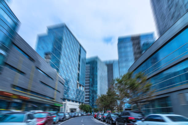 Business, Curve, Car, Blurred Motion, Motion