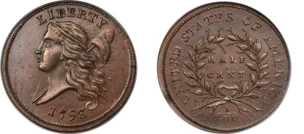 istock United States Half Cent year 1793 isolated with whith background 2181287955