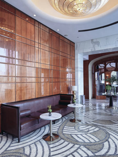 istock The sophisticated interior of a hotel lobby 2181288239