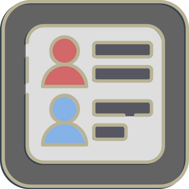 istock Icon election result. USA general election elements. Icons in embossed style. Good for prints, posters, infographics, etc. 2181298777