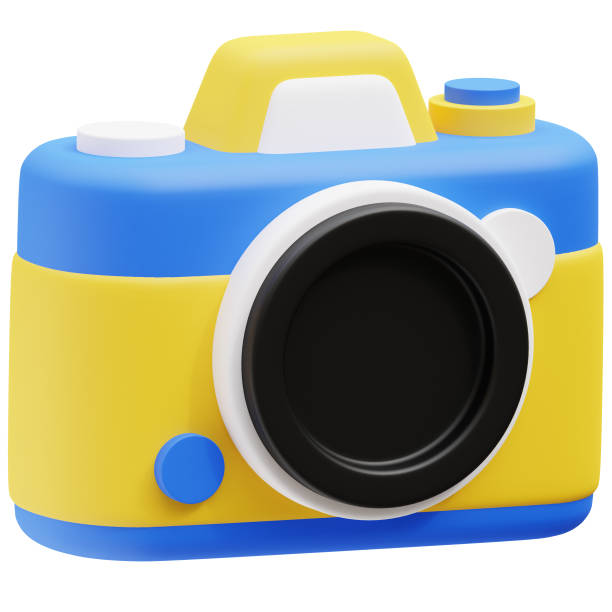 istock Camera Photography 3d icon illustration. 2181310634