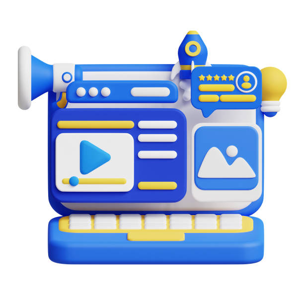 istock Digital Marketing 3D Animated Concept. 2181311388