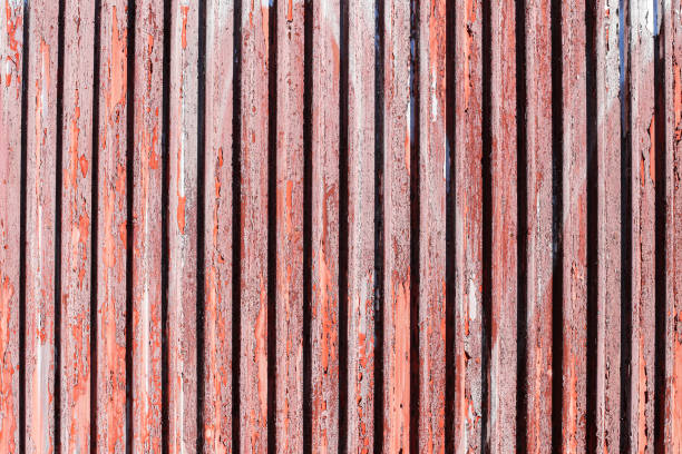 istock Peeling paint corrugated metal. Grunge background scratched and worn surface. 2181312104