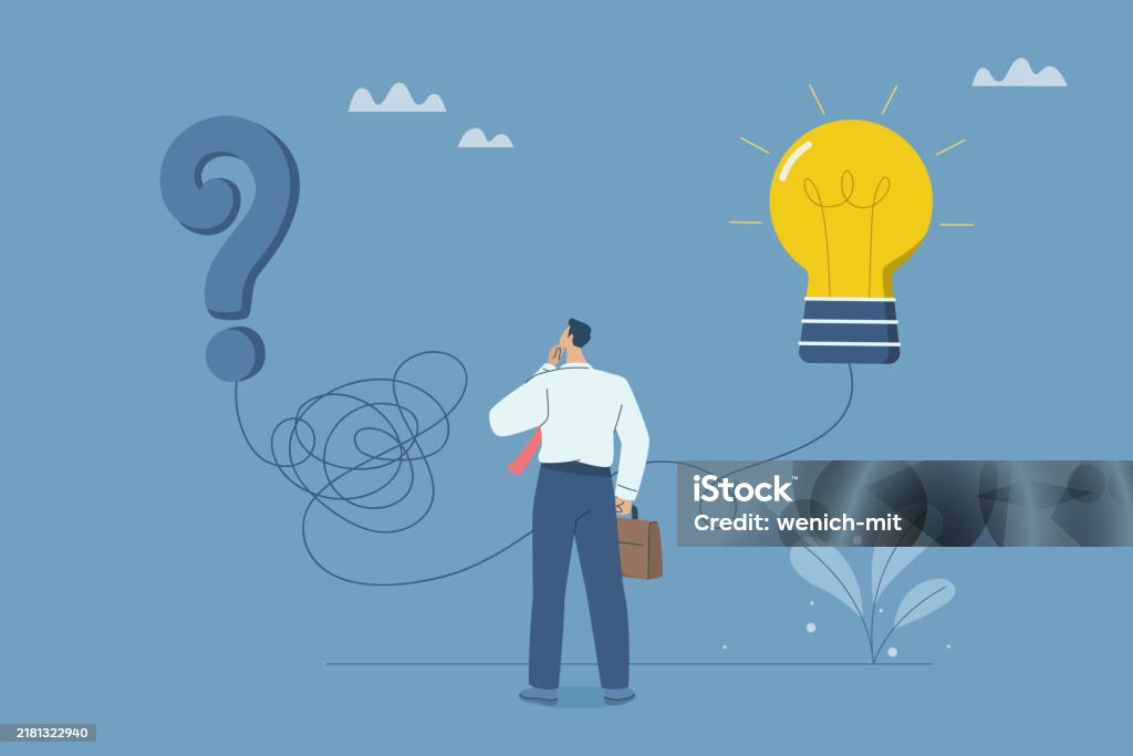 The One Solved Complex Problem Complex Problem Solving Process To Simple Problem Solving Concept ...