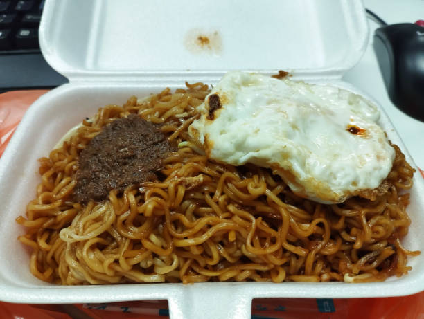 istock economic bee hoon fried noodles with egg and chili sauce 2181345084