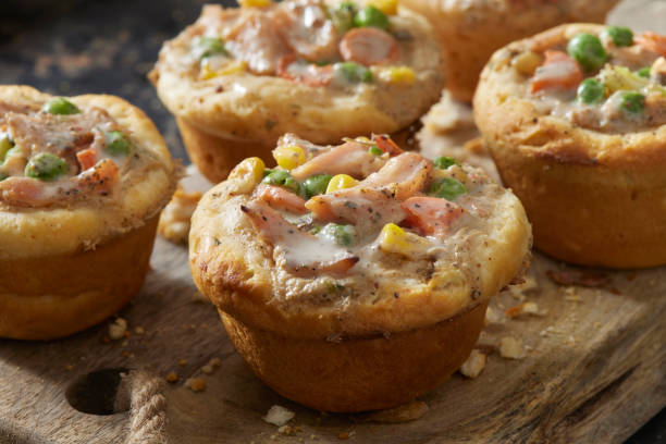 istock Mini Muffin Tin Leftover Roast Turkey Pot Pie's 2181353197