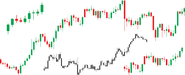 Continuous Pattern Graph Candlestick Candlestick Graph Pattern Chart Stock Illustration - Download Image Now ...