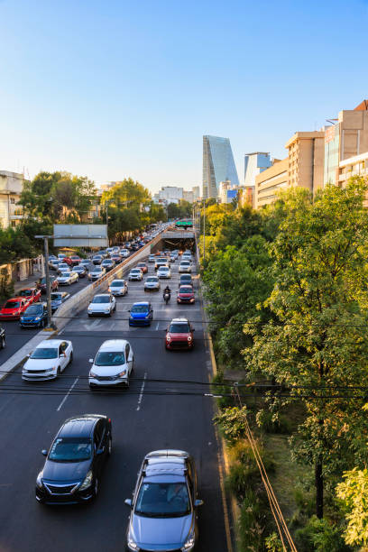 istock Rush hour in the afternoon at Mexico City 2181359179