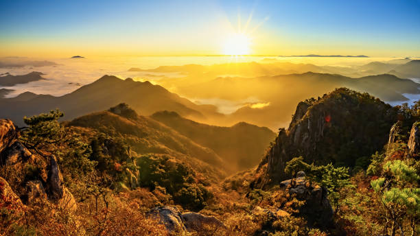 istock Asia Korea Daedunsan Mountain 2181363768