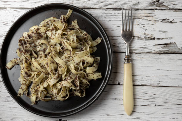 istock Pasta with poppy seeds 2181366088