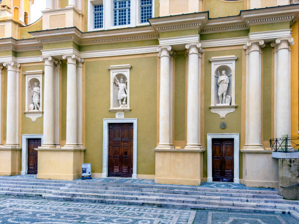 istock Architectural detail from historic building exterior 2181379226