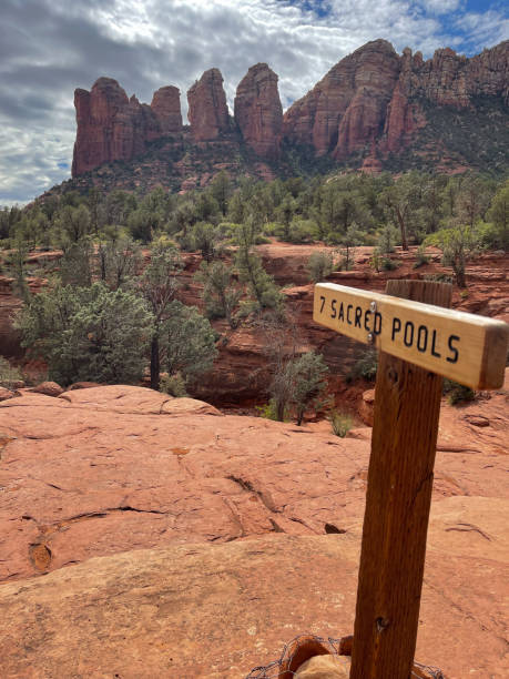 istock Gateway to serenity: the seven sacred pools against Sedona magic 2181381089