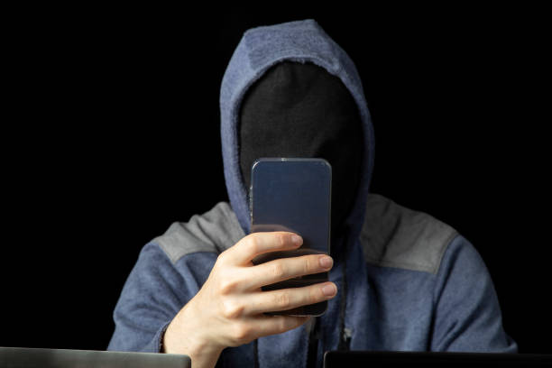 istock Phone fraud.Talking to phone scammers. 2181382681