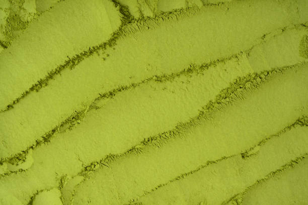 istock Matcha tea, matcha powder as a background. 2181389014