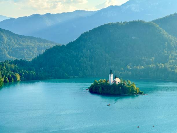 istock The photo features a medieval Slovenian castle, highlighting its architectural details. 2181390859