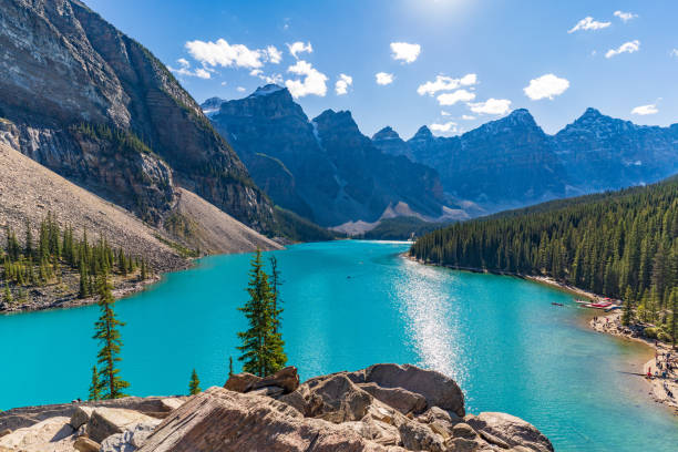 istock Moraine Lake in Banff National Park, Alberta, Canada 2181395578
