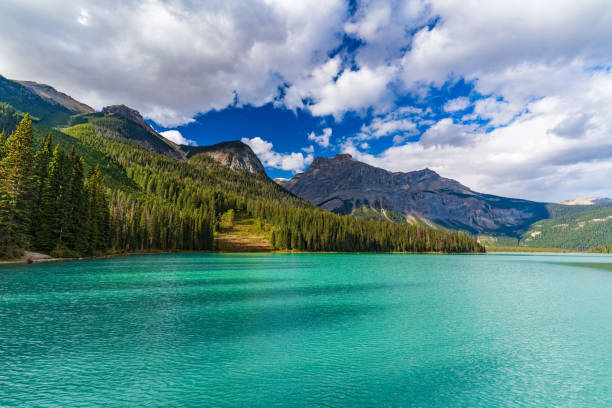 Emerald Lake in Yoho National Park, British Columbia, Canada