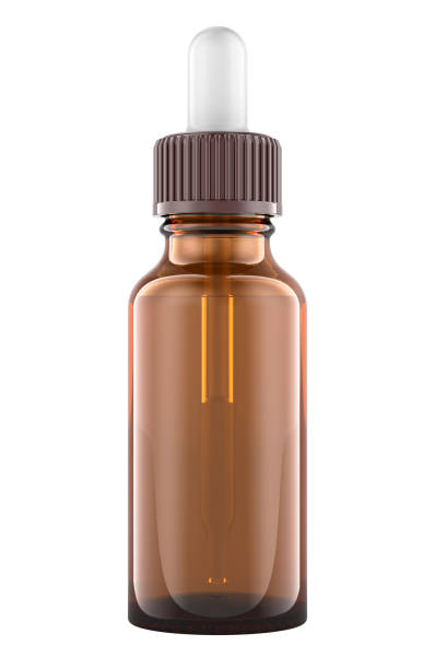 istock Dropper bottle mockup, cosmetic or medical product. 3D rendering 2181395976