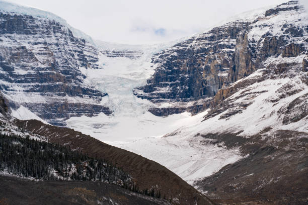 Athabasca Glacier in Jasper National Park, Alberta, Canada
