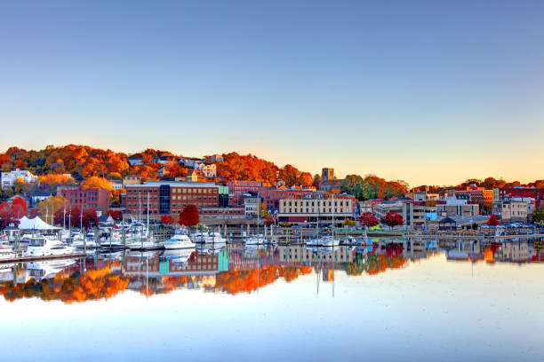 Autumn in Norwich, Connecticut
