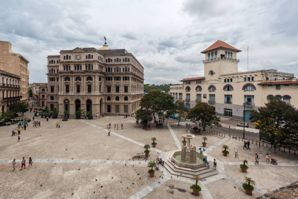 The Plaza de San Francisco de Asis in La Habana (Havana), Cuba