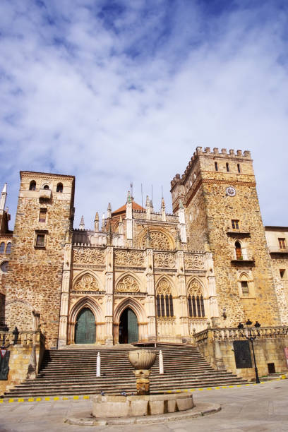 istock Real Monastery of Guadalupe 2181409364
