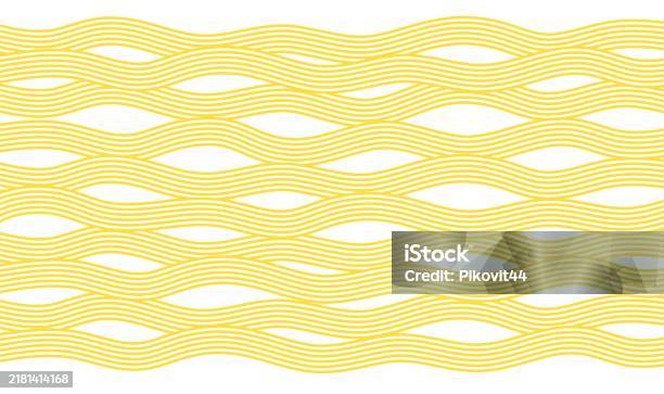 Noodle Vector Pattern Noodle Pattern Poster Stock Illustration - Download Image Now - Pasta ...