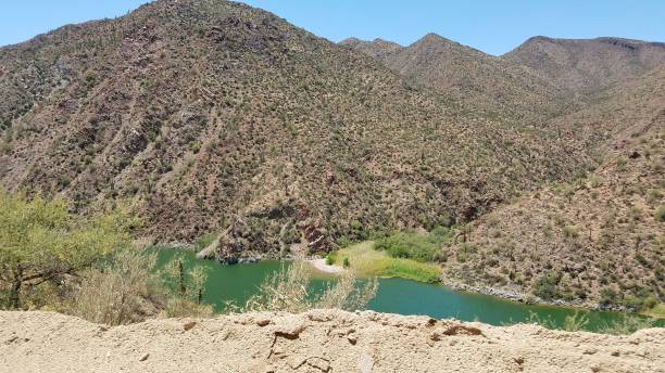 istock Mountains in Arizona, Landscape, Salt River Along the Apache Trail 2181437187