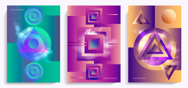istock Colorful gradients, geometric shapes.Ideal for advertising, invitations, presentations, reports, brochures, etc. Eps10 vector 2181442341