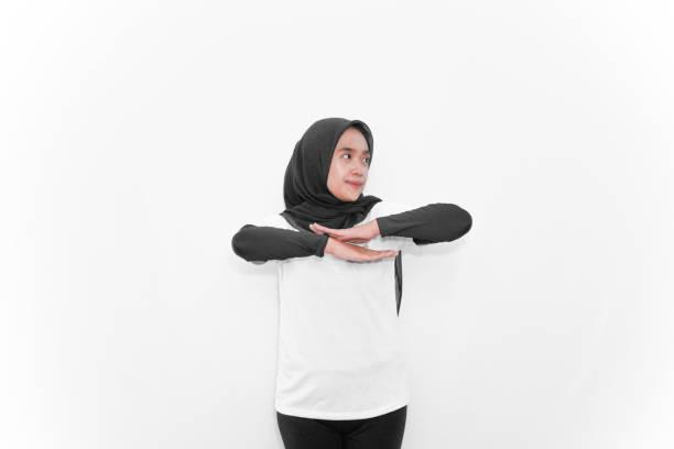 istock Warm-up exercises performed by women wearing hijabs 2181449001