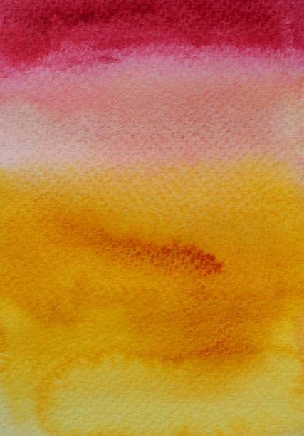 istock Abstract background by hand drawn yellow with orange and red color liquid drip 2181454815